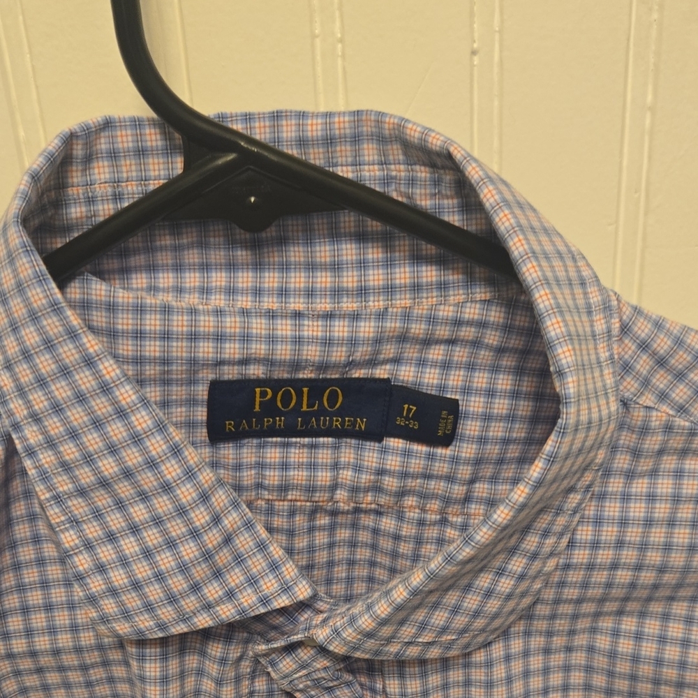 Polo by Ralph Lauren Blue Casual Button Down Shirt